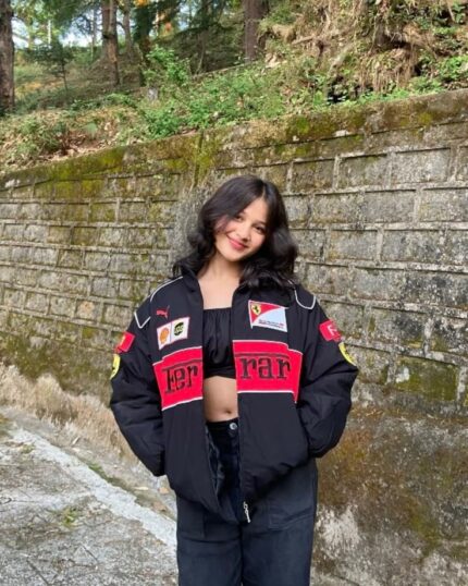 black ferrari jacket