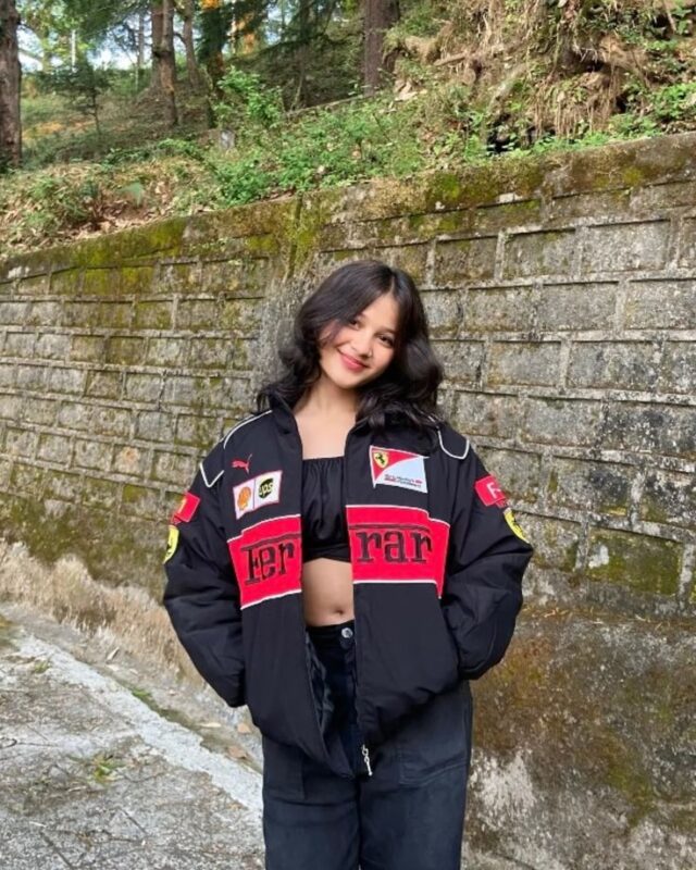 black ferrari jacket