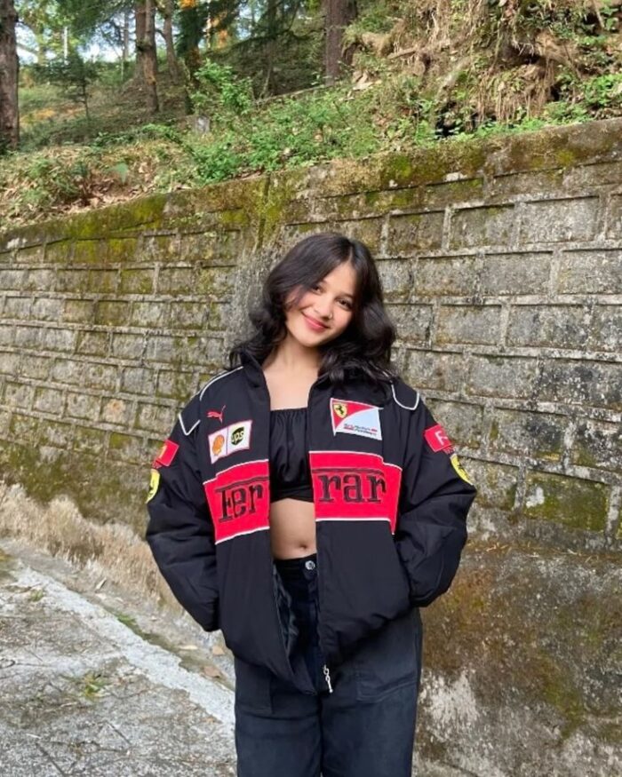 black ferrari jacket