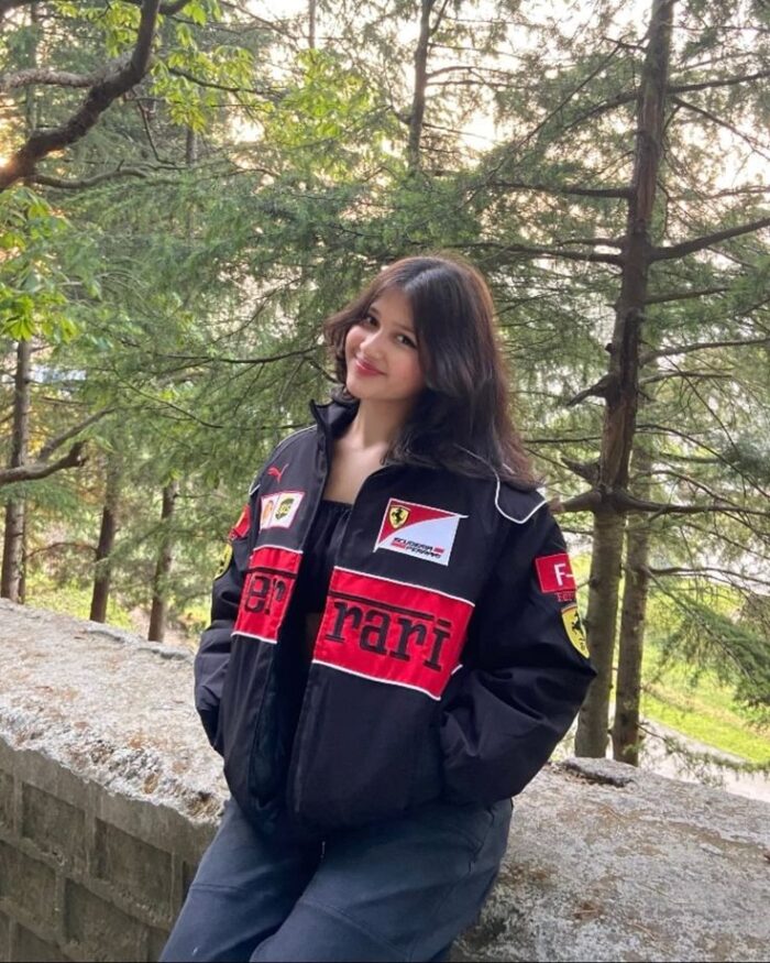 black ferrari jacket