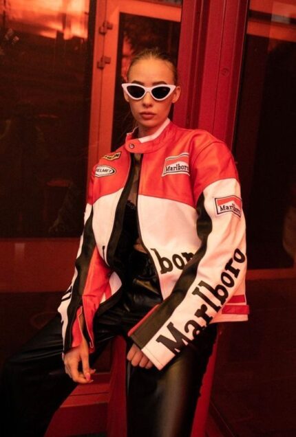 marlboro leather jacket