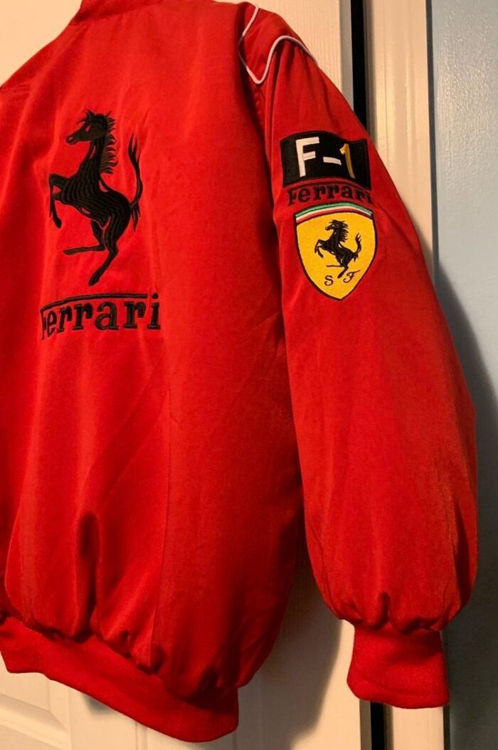 red ferrari jacket