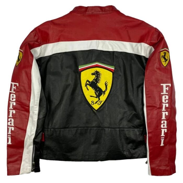 redbull leather f1 jacket