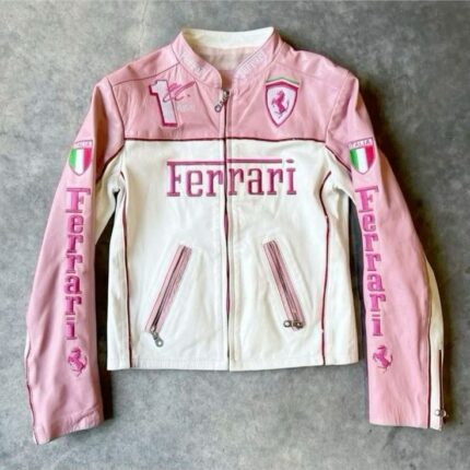 pink ferrari jacket