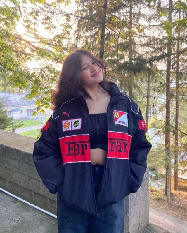 black ferrari jacket