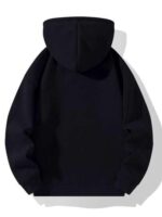 black half zipper hodie
