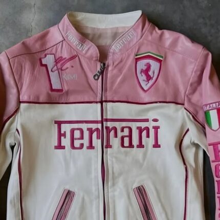 pink feerari jacket