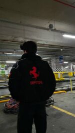 f1 black ferrari jacket