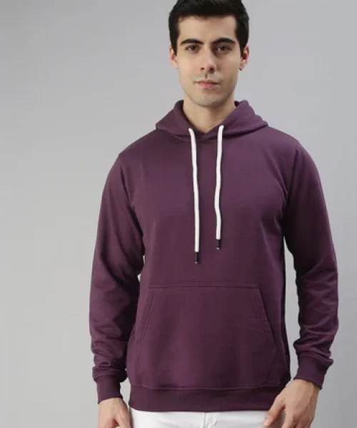purple hoodie