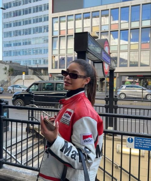 marlborro leather jacket