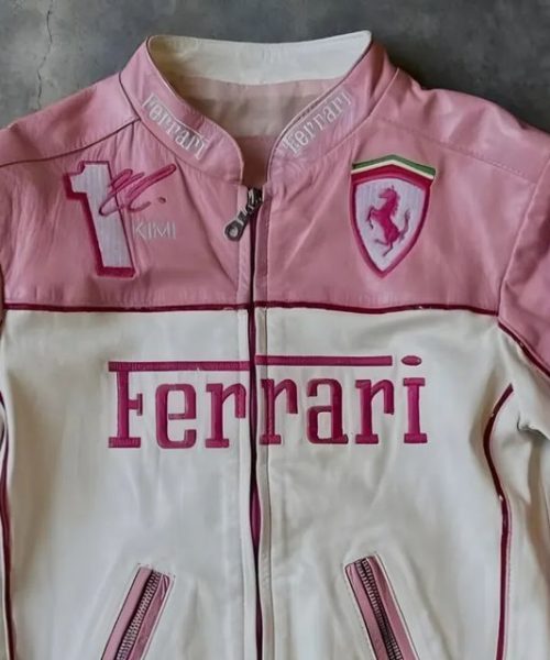 pink feerari jacket
